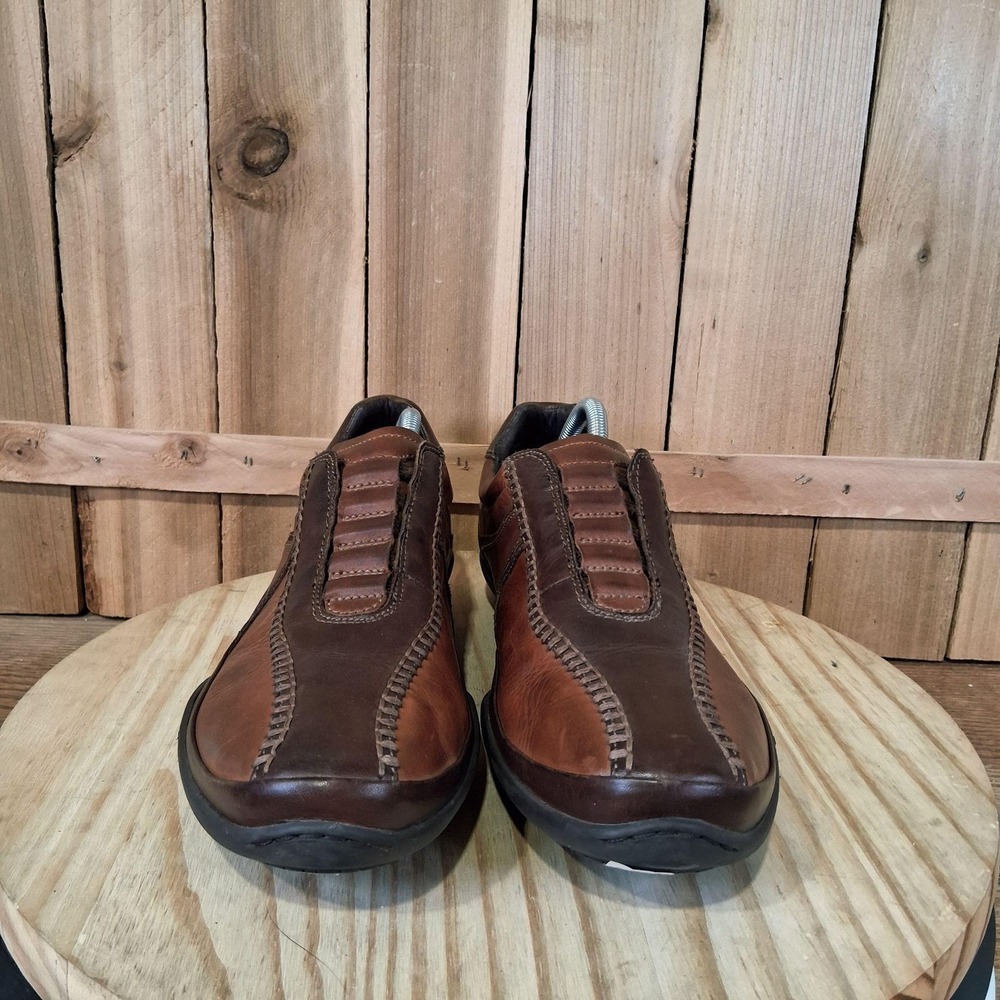 Pikolinos Shoes Mens 9.5 43 EU Brown Leather Slip On Loafer Moc Comfort Casual - Picture 2 of 10